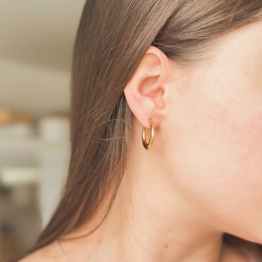 1,8 - 2,2cm auskarai anglišku užsegimu