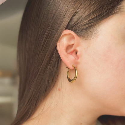 1,8 - 2,2cm auskarai anglišku užsegimu