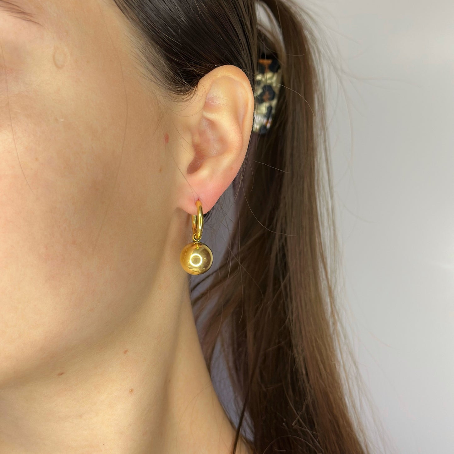 Auksuotos rinkutės su burbuliuku