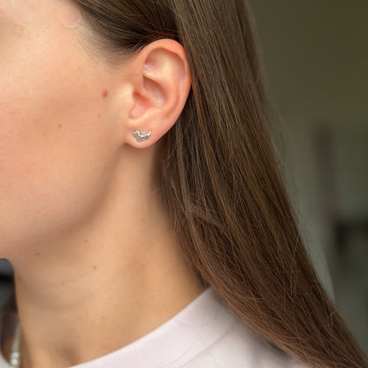 Sterling Silver Studs "Puppy"