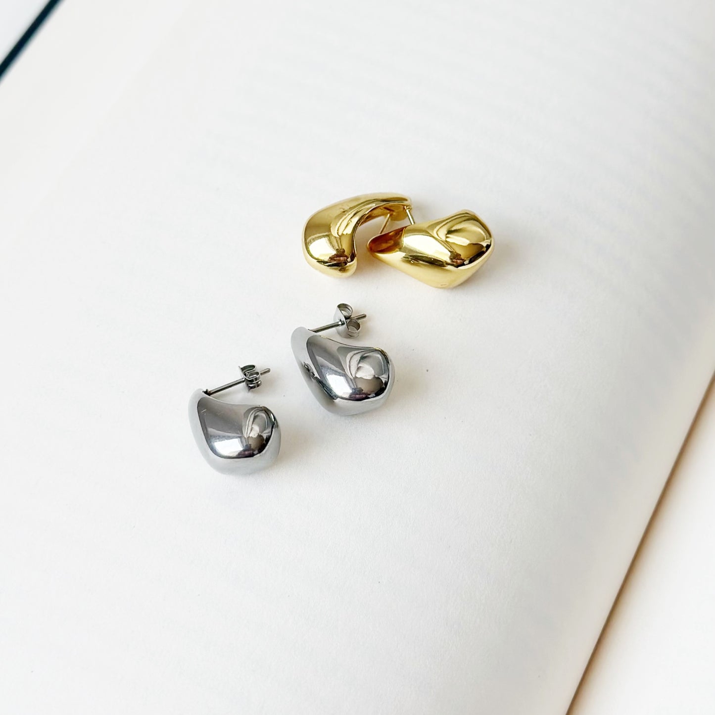 Auskarai "Liquid Drops"